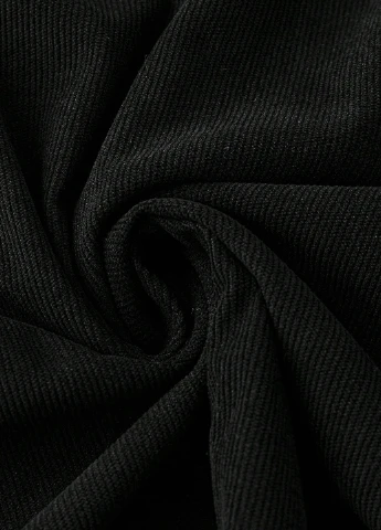 Черная кэжуал однотонная юбка SHEIN клешированная