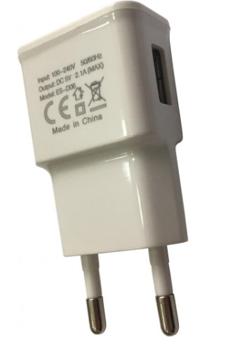 Зарядний пристрій ES-D06 (1 * USB, 2.1A) (14903) Atcom (216637888)