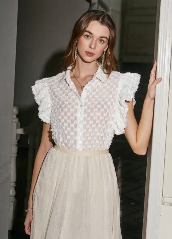 Біла блуза SHEIN