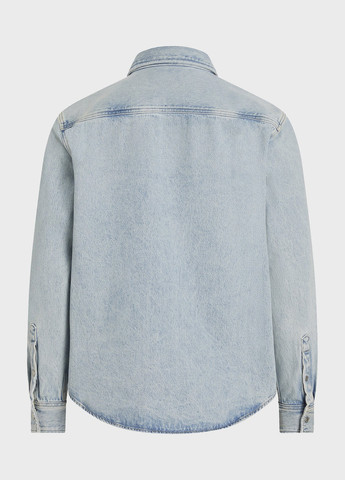 Голубой джинсовая рубашка варенка Calvin Klein Jeans