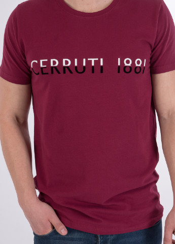 Бордова футболка Cerruti 1881