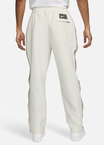 Молочные кэжуал, спортивные демисезонные прямые брюки Nike