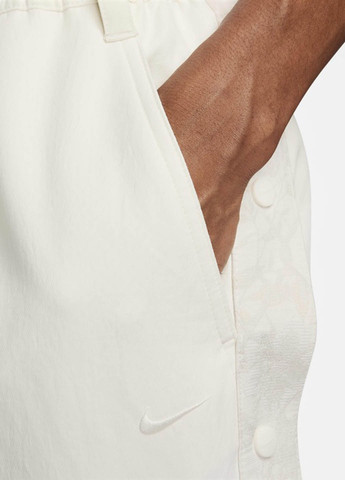 Молочные кэжуал, спортивные демисезонные прямые брюки Nike