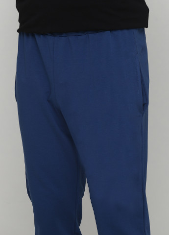 Синие спортивные демисезонные джоггеры брюки Malta