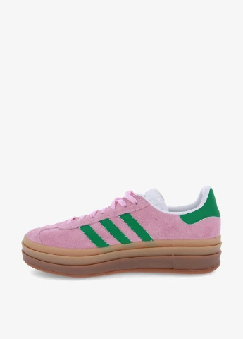 Розовые всесезонные кроссовки adidas GAZELLE BOLD