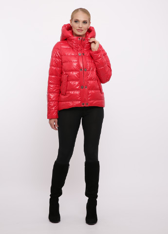 Красная зимняя куртка Rolana