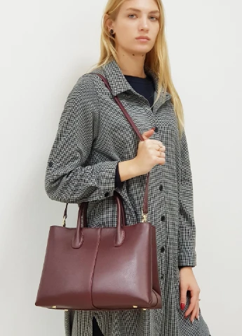 Сумка тоут червона велика повсякденна 3085 Fashion Сумка (225899810)