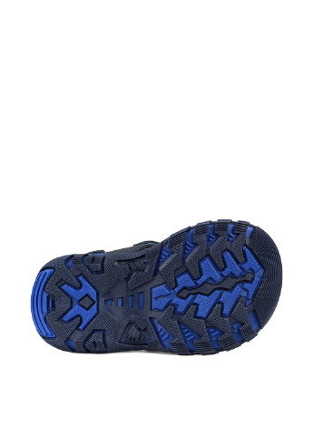 Темно-синие кэжуал сандалии Lioneli на липучке