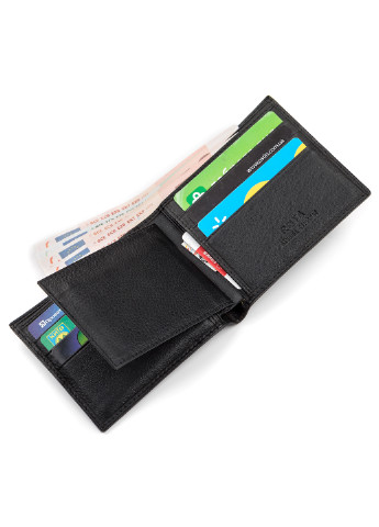Чоловіче шкіряне портмоне 11,5х9,5 см Stingray Leather (252128670)