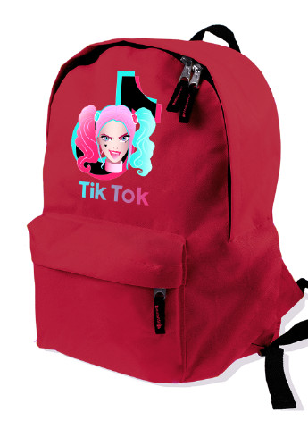 Детский рюкзак Харлі Квінн (Куїнн) Тік Тік (Harley Quinn TikTok) (9263-1646) MobiPrint (217071105)