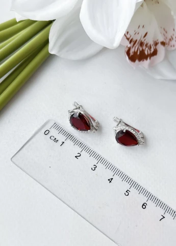 Серьги Silver Flame (276190893)