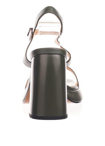 Зеленые босоножки Blizzarini с ремешком