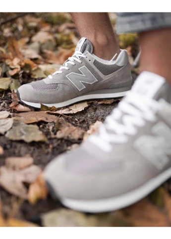 Сірі кросівки демісезон New Balance