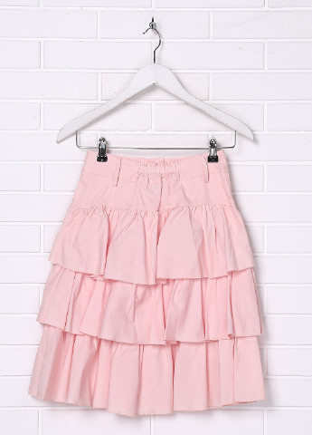 Светло-розовая кэжуал однотонная юбка Blumarine