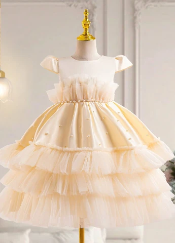Кремова сукня SHEIN (325115551)