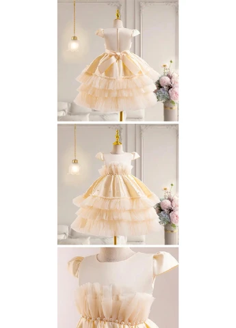 Кремова сукня SHEIN (325115551)