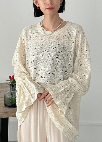 Молочна блуза SHEIN