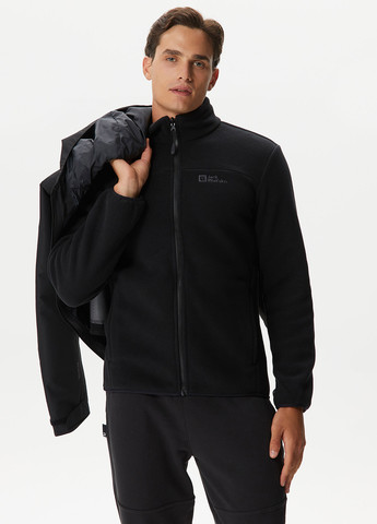 Черная демисезонная куртка Jack Wolfskin TAUBENBERG 3IN1 JKT M