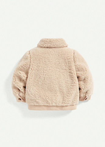 Светло-бежевая зимняя куртка SHEIN