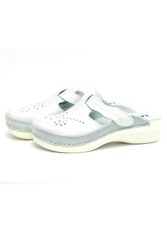 Белые женская обувь pu156 white Leon