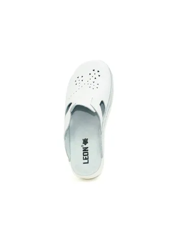 Белые женская обувь pu156 white Leon