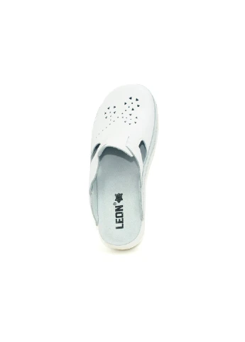 Белые женская обувь pu156 white Leon