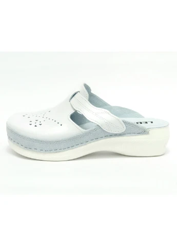 Белые женская обувь pu156 white Leon