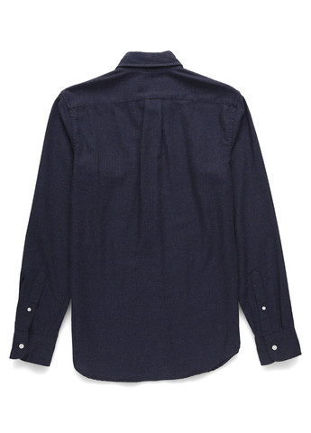Темно-синяя кэжуал, классическая рубашка однотонная J.Crew