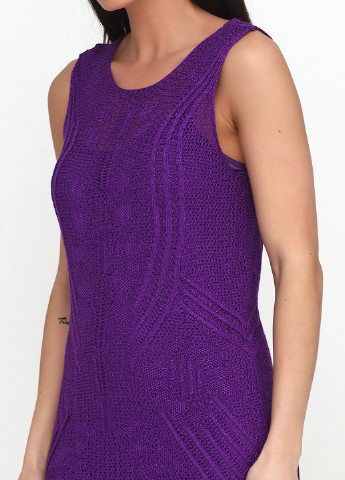 Фіолетова кежуал сукня, сукня Ralph Lauren однотонна