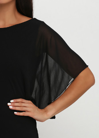 Чёрная блуза Fiondotinta