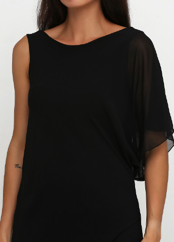 Чёрная блуза Fiondotinta