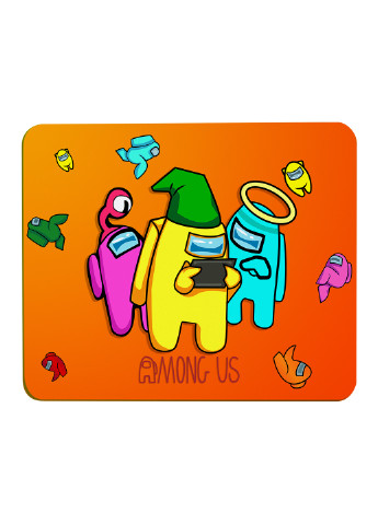 Килимок для мишки Амонг Ас (Among Us) (25108-2418) 29х21 см MobiPrint (224437338)