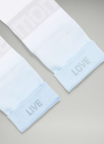 Комбіновані шкарпетки Lululemon Athletica написи (348077118)