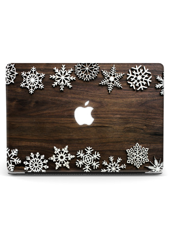 Чехол пластиковый для Apple MacBook Pro 13 A2289/A2251/A2338 Снежинки (Snowflakes) (9772-2324) MobiPrint (218987903)