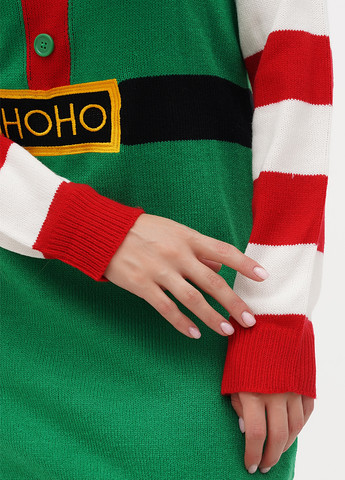 Комбінована кежуал сукня сукня светр, сукня-худі Boohoo колор блок