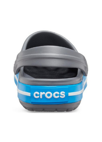 Серебряные сабо крокс Crocs