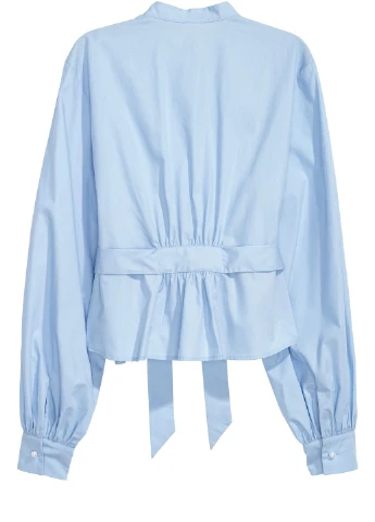 Голубая блузка H&M
