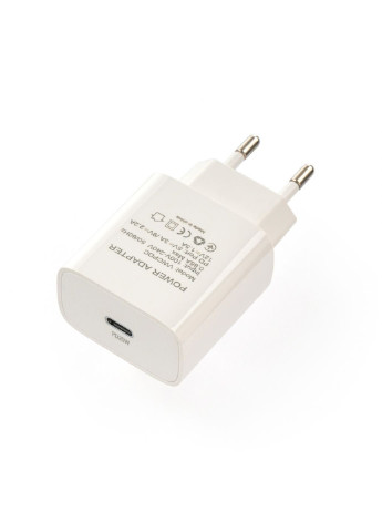 Зарядное устройство (VWCPDC) Vinga PD Type-C 20W Charger white (253507317)