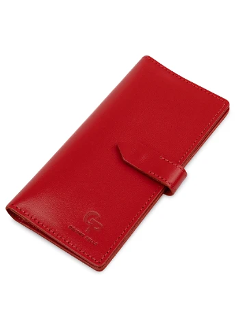 Жіноче шкіряне портмоне 9х18х1 см Grande Pelle (252128863)