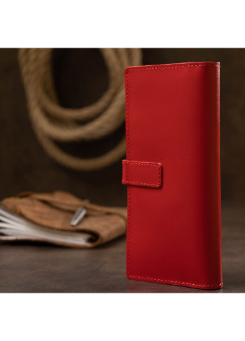 Жіноче шкіряне портмоне 9х18х1 см Grande Pelle (252128863)