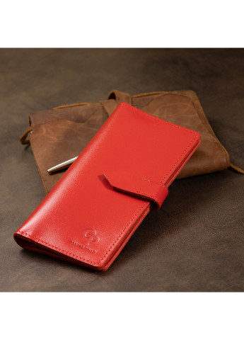 Жіноче шкіряне портмоне 9х18х1 см Grande Pelle (252128863)