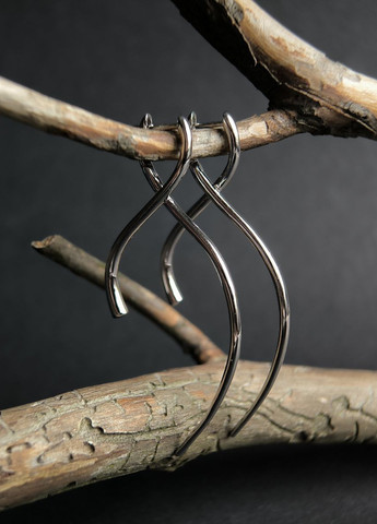 Серьги Silver Flame (369649138)