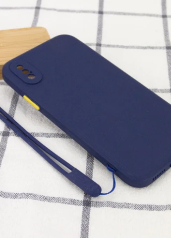 Чохол TPU Square Full Camera для Apple iPhone XS Max (6.5 ') Синій (is_00000042150_4) Epik (229726420)