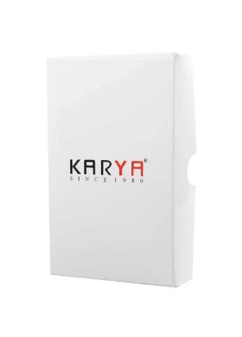 Мужской кожаный зажим для денег 10,5х8х1 см Karya (255710447)