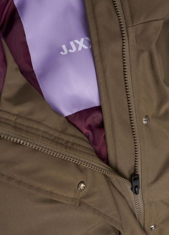 Сіро-коричнева демісезонна куртка JJXX