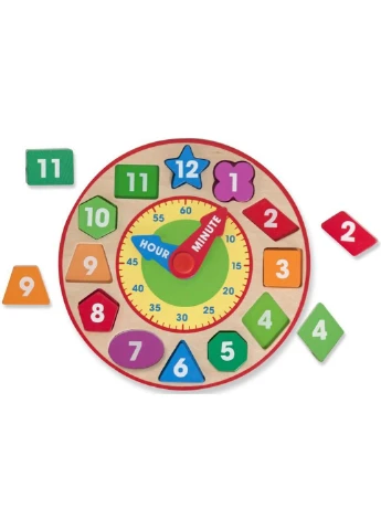 Розвиваюча іграшка Годинник-сортирувальник (MD18593) Melissa&Doug (254069597)
