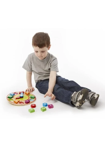Розвиваюча іграшка Годинник-сортирувальник (MD18593) Melissa&Doug (254069597)
