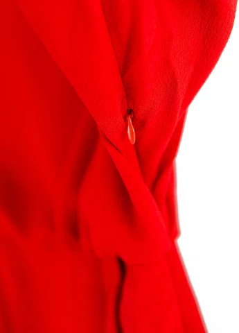 Червона кежуал сукня Vero Moda однотонна