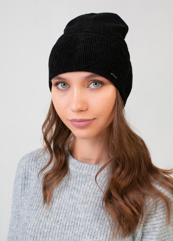 Высококачественная, мягкая, теплая зимняя женская шапка без подкладки 330045 Merlini (242216349)
