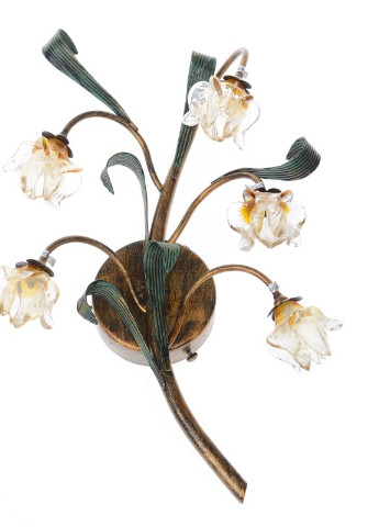 Бра галогенне настінне накладне у спальню флористика BKL-199W/5 Brille (253894095)